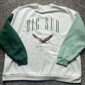 Oversized Big Sur Crewneck